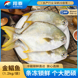 翔泰海南深海金鲳鱼2.4斤/3-4条净重BAP认证生鲜鱼类 海鲜水产
