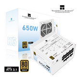 利民（thermalright）额定650W TR-KG650-W ATX3.1电源 金牌电源  全模组电源  日系主电容 14CM小机身电源