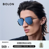 BOLON暴龙眼镜【经典畅销款】飞行员墨镜男太阳镜偏光驾驶镜防晒BL8068 【经典款-偏光】BL8068D11 黑框+暗黑水银镀膜片