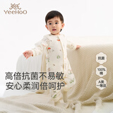 英氏（YEEHOO）婴儿衣服新生儿宝宝连体衣童装婴幼儿四季薄款衣服