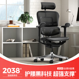 Ergonor保友金豪b雄鹰 人体工学椅 电脑椅 电竞椅办公椅子可躺老板椅 【金豪b雄鹰】黑色网