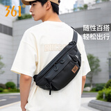 361°男士斜挎包2026新款单肩包大容量背包小型轻便运动胸包户外手机包