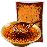 川娃子 油泼辣子 辣椒油四川香辣红油 凉拌红油 熟油辣子凉拌菜调料 油泼辣子500g*2袋