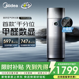 美的（Midea）【甲醛数显净化加湿器一体】价保618空气净化器鼻炎家用除醛烟味异味过敏原空气净化机RX600ProH