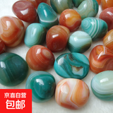 南京雨花石原石天然清仓鹅卵石石头花盆鱼缸装饰彩石头彩色小石子 2-3厘米缠丝（1斤30颗左右）
