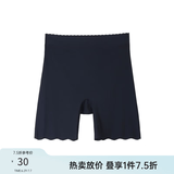 纤莉秀大码女装防走光不卷边安全裤丝滑轻薄无痕裸感打底裤春新款1730 黑色 3XL