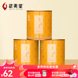武夷星乌龙茶 茗悦 武夷岩茶 肉桂茶叶 清香一级35g   轻火罐装 ×3罐