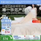 水星家纺空调被子夏凉被100%新疆棉花被纯棉被可机洗夏被约1斤棉200x230cm