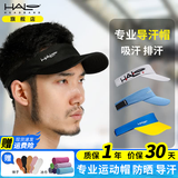 HALO HEADBAND美国HALO空顶帽跑步帽专业马拉松导汗排汗户外吸汗遮阳运动防晒帽 吸汗导汗-黑色后粘【跑马推荐】