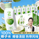 轻上（LIGHT UPPER）100%椰子水 椰汁饮料 含天然电解质 245ml*10瓶