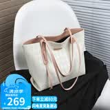 YUYULA牛皮包包女包托特包大容量手提单肩品牌生日礼物高级感送女友老婆