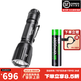 纳丽德（NEXTORCH）TA30D MAX战术强光手电筒4000流明高亮户外防身手电一键爆闪手电 TA30D MAX+多1节21700电池