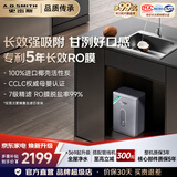 史密斯（A.O.SMITH）佳尼特净水器厨房专用台下用直饮机净水机饮水机家用过滤器 大白 椰皇净水器CXR1050-T1 进口椰壳活性炭 专利5年长效RO膜