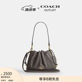 蔻驰（COACH）奥莱女士夏季女包FAYE 22号拉绳手袋单肩斜挎包百搭 IM/板岩蓝色
