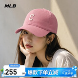 MLB帽子男女棒球帽时尚鸭舌帽软顶遮阳3ACP7701N-45PKM