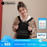 LeSportsac乐播诗新款ESSENTIAL超轻系列双肩包背包女包 黑色