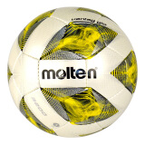摩腾（molten）足球5号成人比赛训练通用手缝足球F5A3200-WY白黄