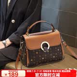 金狐狸（FOXER）女士包包女包大容量单肩斜挎包手提包妈妈包轻奢女生女友生日礼物