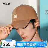 MLB帽子男女棒球帽休闲鸭舌帽软顶遮阳3ACP7701N-50BGD
