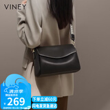 viney牛皮包包女包品牌斜挎枕头包轻奢单肩包生日礼物高级感送女友老婆
