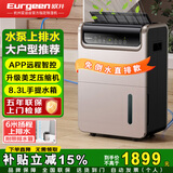 欧井（Eurgeen）除湿机/抽湿机 除湿量50升/天 泵压排水 回南天家用地下室别墅商用工业净化净味吸湿器 OJ-550EP