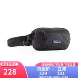 巴塔哥尼亚（Patagonia）巴塔 跑步防泼水户外腰包1L抗撕裂49447 49448-BLK-黑色 均码