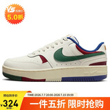 耐克NIKE板鞋女缓震透气GAMMA FORCE运动鞋DX9176-102白绿蓝36.5