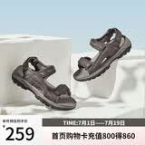 斯凯奇（Skechers）凉鞋男士户外透气沙滩鞋舒适休闲百搭轻便凉拖鞋