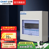 正泰（CHNT）家用配电箱PZ30暗装强电箱 空开箱铁箱厚布线箱  照明箱 8回路 暗装
