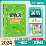 2024秋 实验班提优训练 一年级上册 数学苏教版 强化拔高同步练习册