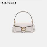 蔻驰（COACH）【品牌直供】女士TABBY手提单肩斜挎邮差包白色73995礼物次日达