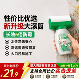 三棵树漆墙面补墙漆墙壁修补膏大滚刷家用修复乳胶漆自刷翻新去污小森漆 【遮瑕去污/白色滚漆】 500g*1件