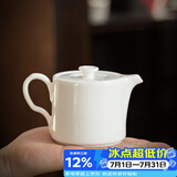兮元记 羊脂玉瓷茶壶德化白瓷泡茶壶个人专用功夫茶具高档陶瓷泡茶器 羊脂玉瓷直正壶 180ml