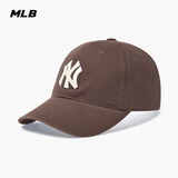 MLB帽子男女同款棒球帽软顶鸭舌帽休闲运动帽礼物3ACP6601N-50BRS-F