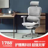 Ergonor保友金豪b雄鹰 人体工学椅 电脑椅 电竞椅办公椅子可躺老板椅 【金豪b雄鹰X】银白网