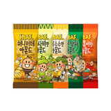芭蜂HBAF蜂蜜黄油巴旦木坚果扁桃仁韩国进口零食炒货杏仁干果休闲零食 热门口味5种 30g*5袋