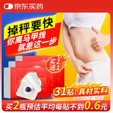 内廷上用北京同仁堂艾草肚脐贴 艾叶艾脐贴大肚子腹部专用懒人贴