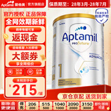 爱他美（Aptamil）澳洲白金版 含DHA叶黄素 婴幼儿配方牛奶粉 新西兰原装进口 1段 800g 【0-6月】效期28年3-28年7月 3罐装【选择此选项 送货更快】
