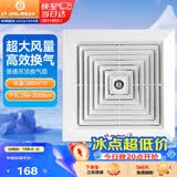 金羚（JINLING）排气扇普通吊顶管道扇卫生间换气扇厨房排风扇抽风机BPT17-33-2D1