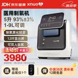 心诺（xnuo）医用5L制氧机 智能呼吸10L家用吸氧机带雾化老人孕妇补氧仪airing 旗舰款带雾化【1到9升流量可调】