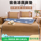 艾薇天然藤席凉席 宿舍垫子单人 单席0.9米 云朵【双面可用】