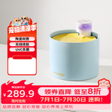 喵享家猫咪智能恒温加热陶瓷无线饮水机续航感应饮水器宠物喝水碗猫用品 UVC杀菌款6000mAh【色彩备注】