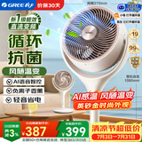 格力（GREE）【重磅新品】99%抗菌AI语音空气循环扇直流变频语音电风扇静音落地扇家用负离子香薰FXDZ-20X82Ag5