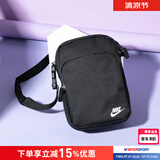 耐克（NIKE） 女包男包 2026新款小巧斜挎包便携休闲包轻便胸包骑行旅游单肩包 热售/黑色单肩/斜挎/约23*17*8cm MISC