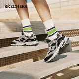 斯凯奇（Skechers）男鞋夏季厚底增高老爹鞋潮流百搭舒适休闲鞋户外运动鞋