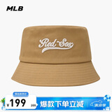 MLB帽子男女学院风休闲平顶遮阳渔夫帽送礼3AHTV024N