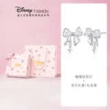 迪士尼（Disney）耳钉女小众设计高级感耳环蝴蝶结礼物送女友