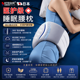 HYEGIIR日本睡眠护腰枕医用级睡觉腰垫护腰带腰椎间盘突出腰肌劳损腰托腰 升级旗舰款【不塌陷羽绒棉|仿生支撑|男女通用】