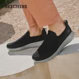 斯凯奇（Skechers）男鞋夏季一脚蹬运动鞋休闲健步鞋软底舒适布鞋54626