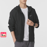 耐克（NIKE）外套2026夏季新款运动服跑步篮球上衣梭织休闲夹克连帽男士防晒衣 DD4747-010/偏小一码/晒图退10 L 【175】体重130~150斤左右